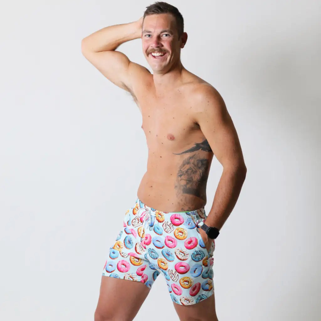 Men’s Donut Swim Shorts - Men’s swim shorts