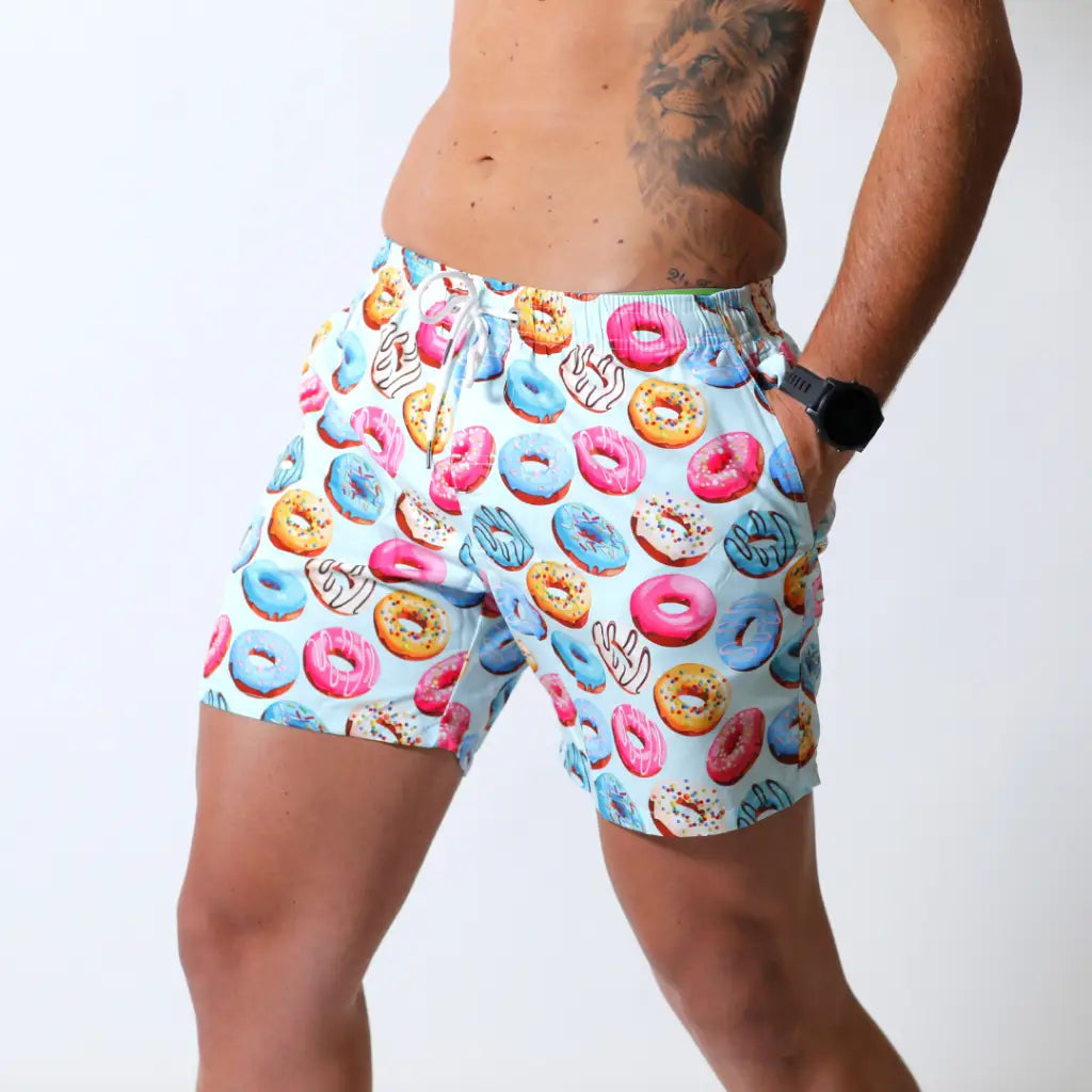 Men’s Donut Swim Shorts - Men’s swim shorts