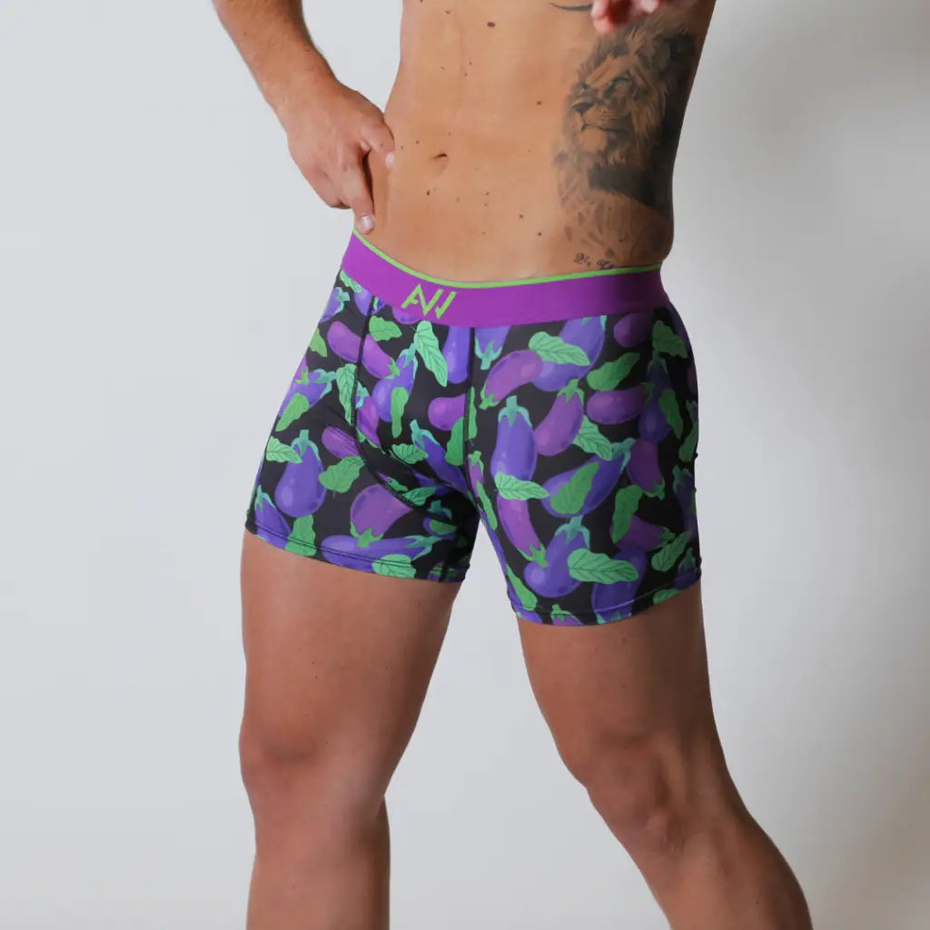 Men’s Eggplant Jocks - Men’s Underwear