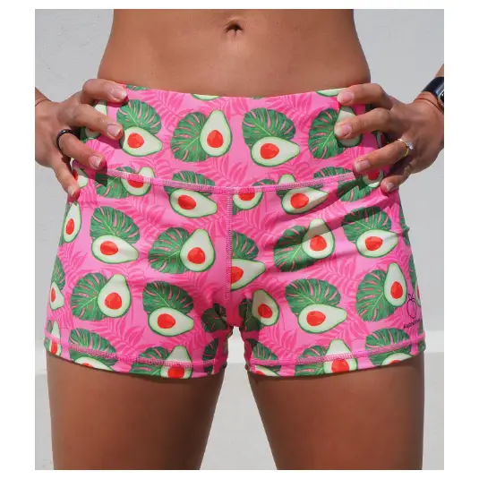 Women’s Avocado Shorts - Booty Shorts