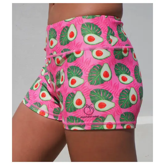 Women’s Avocado Shorts - Booty Shorts