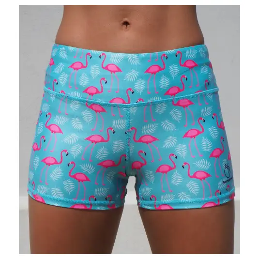 Women’s Flamingo Shorts - Booty Shorts